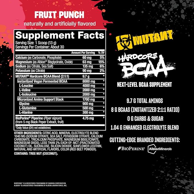 MUT HARDCORE BCAA (30 SERV) 