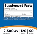 NUTRICOST CITRULLINE 2500 MG 120 TABS