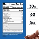 NUTRICOST WHEY PROTEIN ISOLATE 5 LBS 60 SERV