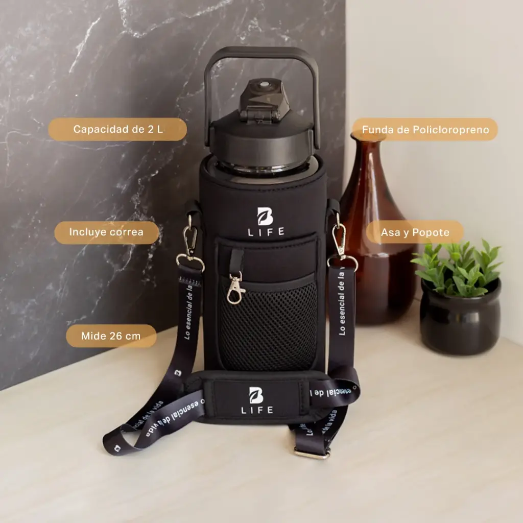BLIFE BOTELLA MOTIVACIONAL 2L