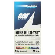 GAT MULTI VITAMIN + TEST 60 CT
