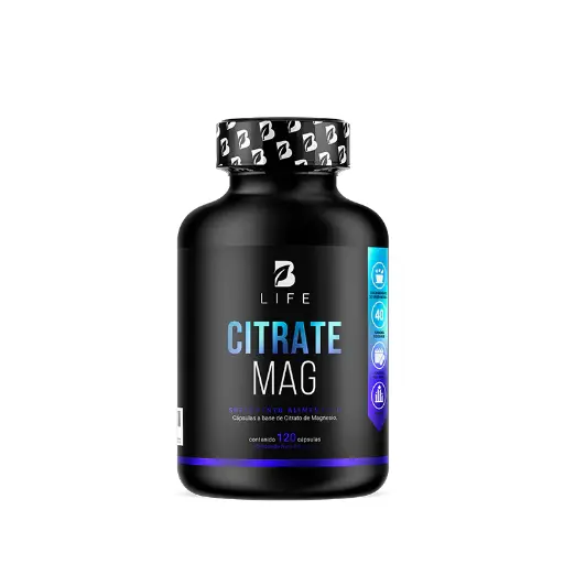 BLIFE CITRATO DE MAGNESIO 120 CÁPSULAS | 800 MG